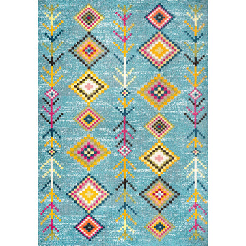 Tribal Love Geometric Area Rug